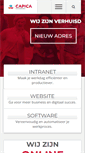 Mobile Screenshot of capica.nl